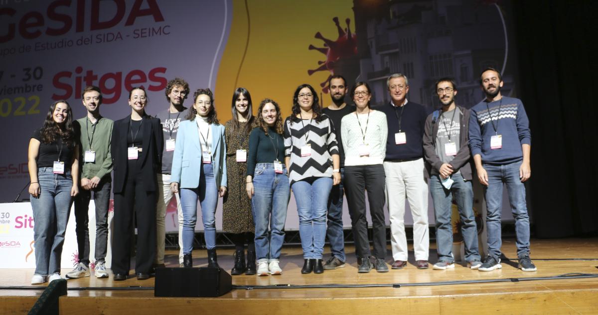 Investigadors al congrés GeSIDA