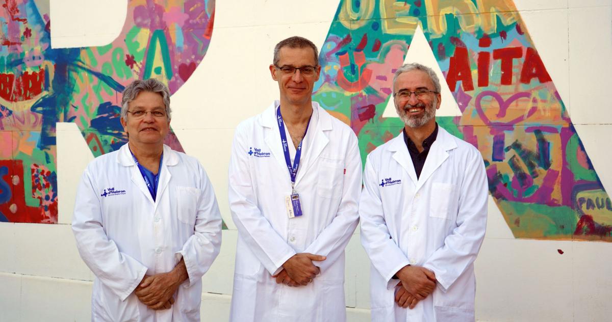 Dr. Raúl Felipe Abella, Dr. Joan Balcells and Dr. Ferran Gran