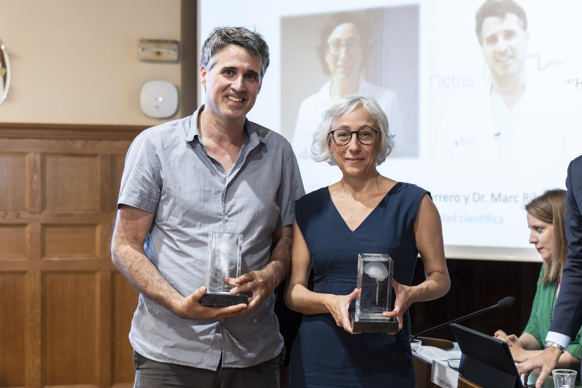 Dr. Marc Ribó y Dra. Natalia Pérez de la Ossa