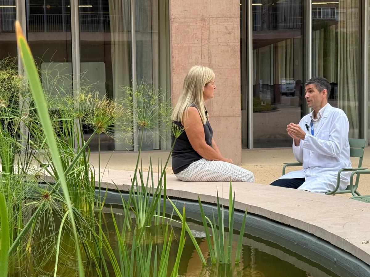 Dr. David Viros i Susana Zapico Dia Càncer Cap i Coll