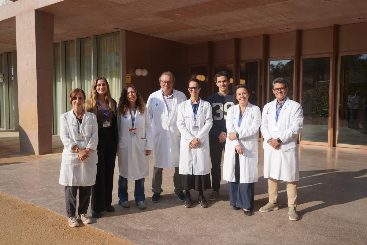 Equip del projecte DISCOvERIE a Vall d'Hebron