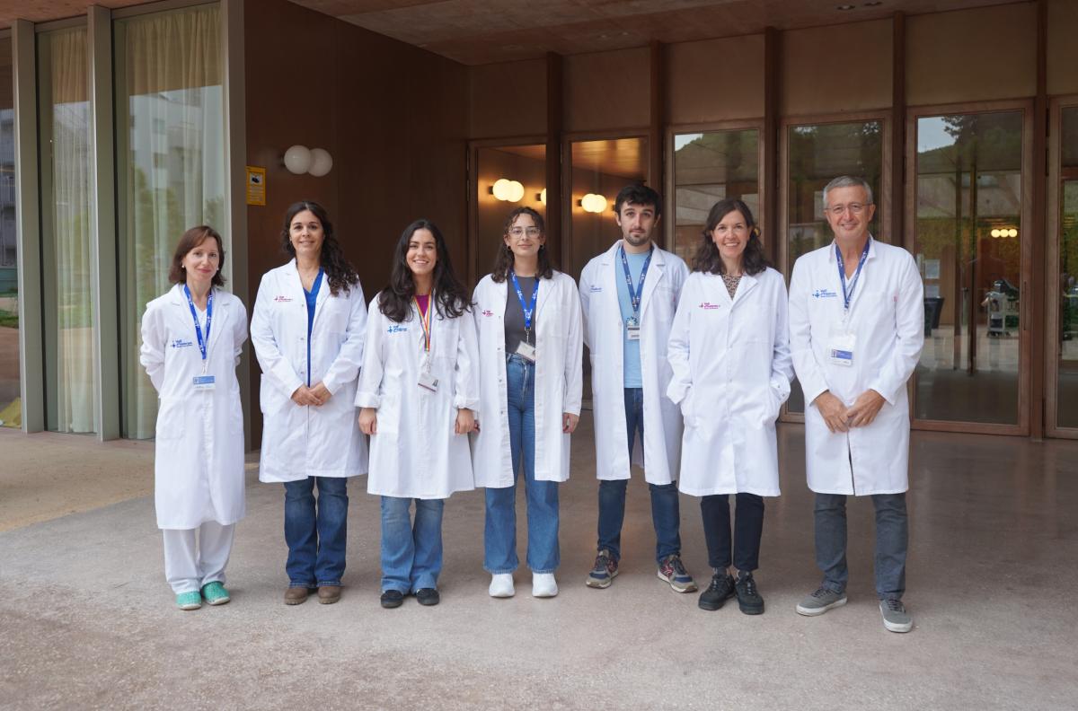 Equip de Vall d'Hebron que ha liderat l'estudi