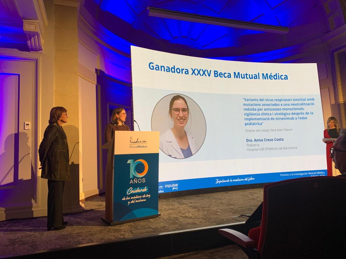 Anna Creus premi Mutual Medica