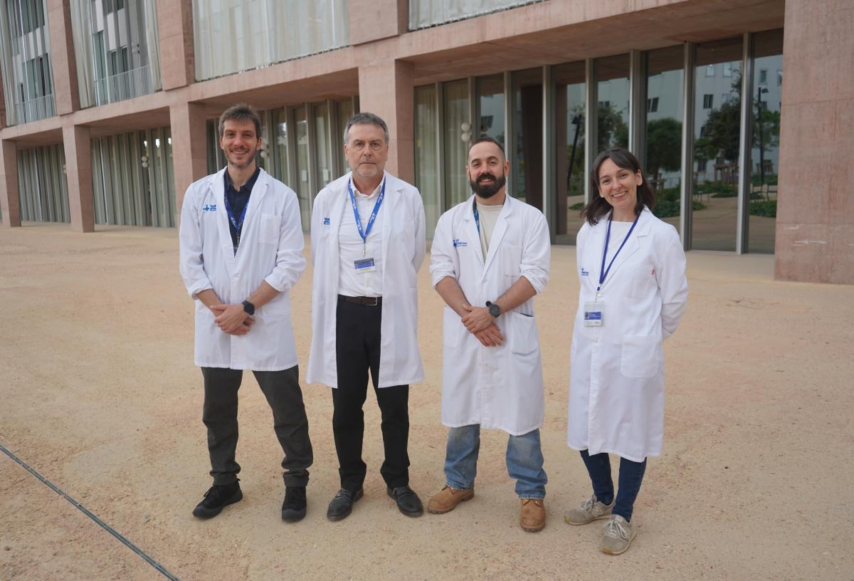 Equip de l'estudi al grup de Malalties Hepàtiques