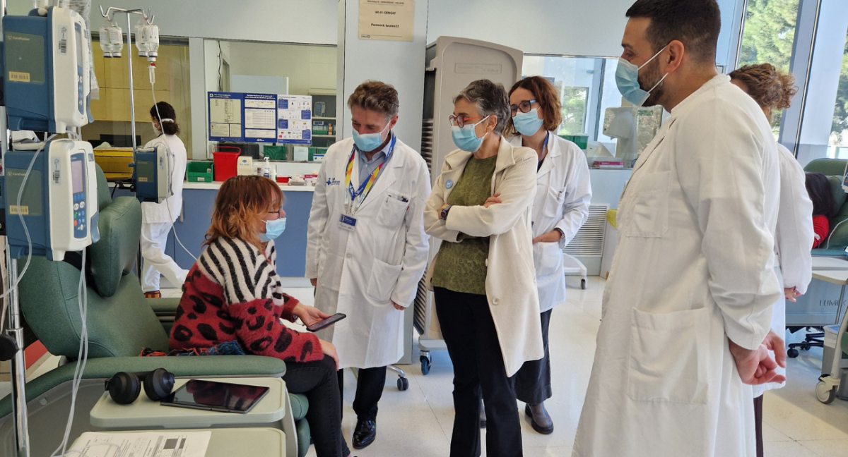 Visita consellera de Salut al Cemcat