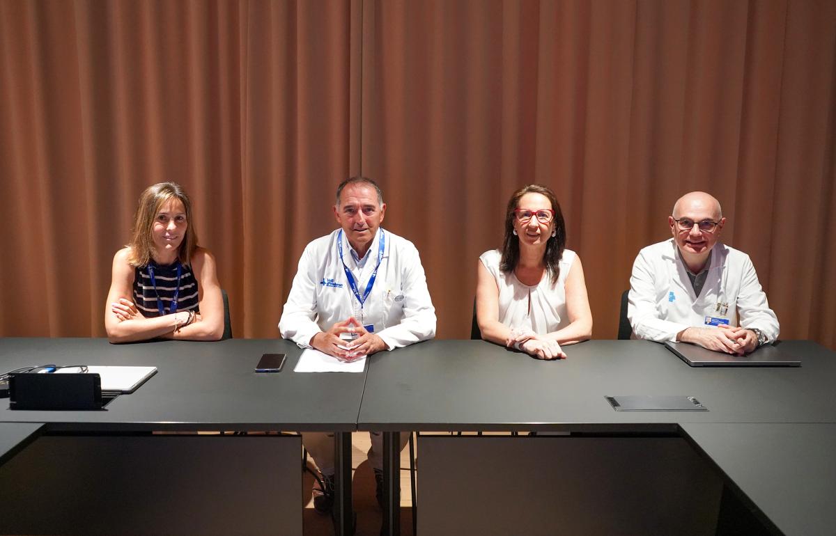 Signatura de la renovació de l'acord de Vall d'Hebron i IQVIA