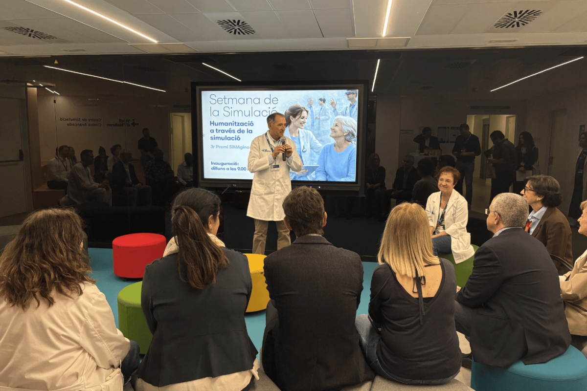 Inauguració de la 5a Setmana de la Simulació a Vall d'Hebron