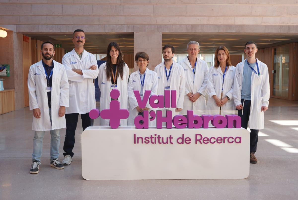 Equip de Vall d'Hebron que ha publicat el treball