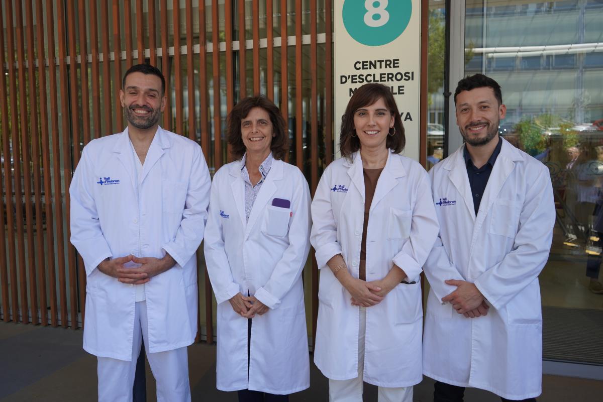 Equip de Vall d'Hebron que ha participat en els estudis