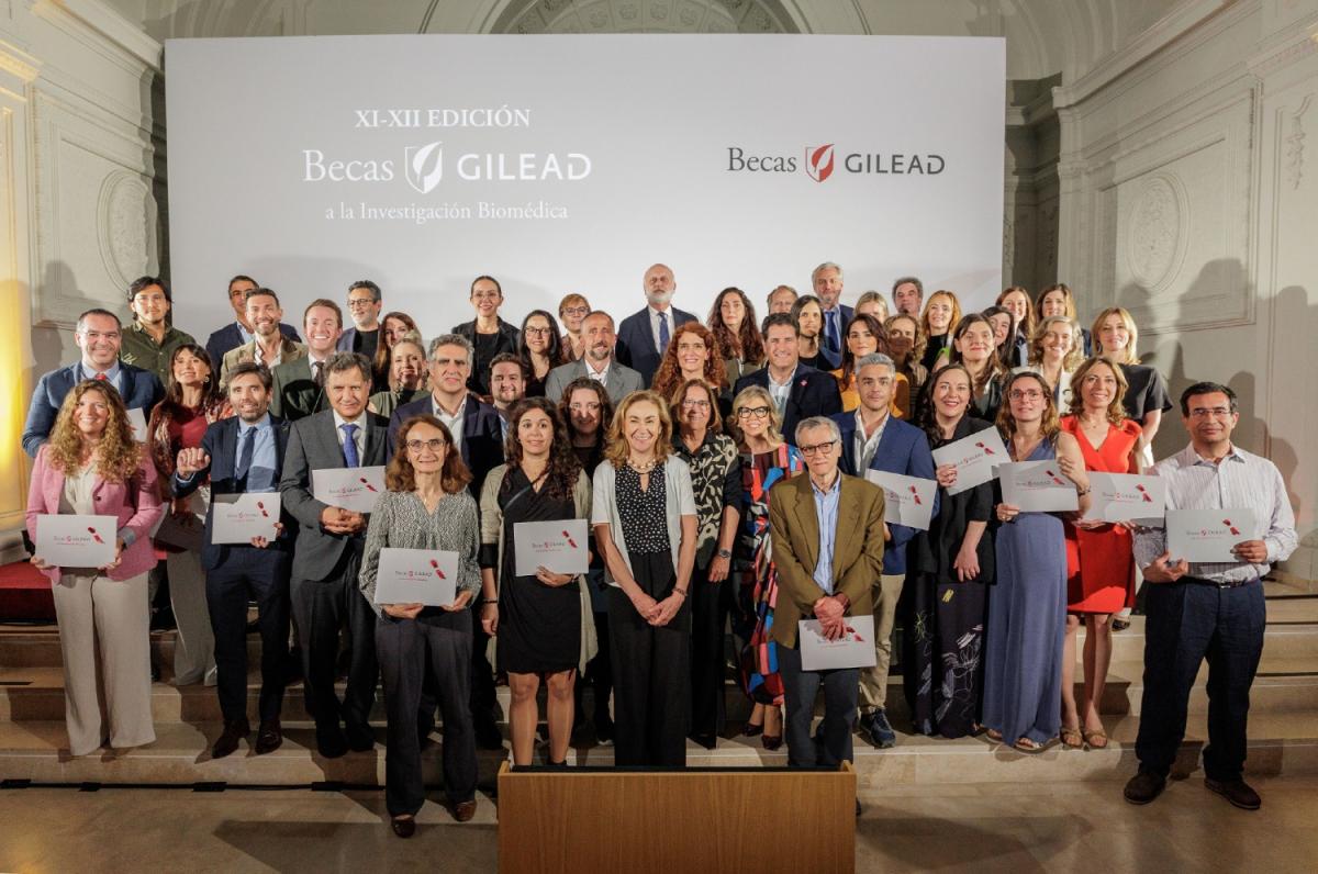 Entrega de les Beques Gilead a la Recerca Biomèdica 2024-2025