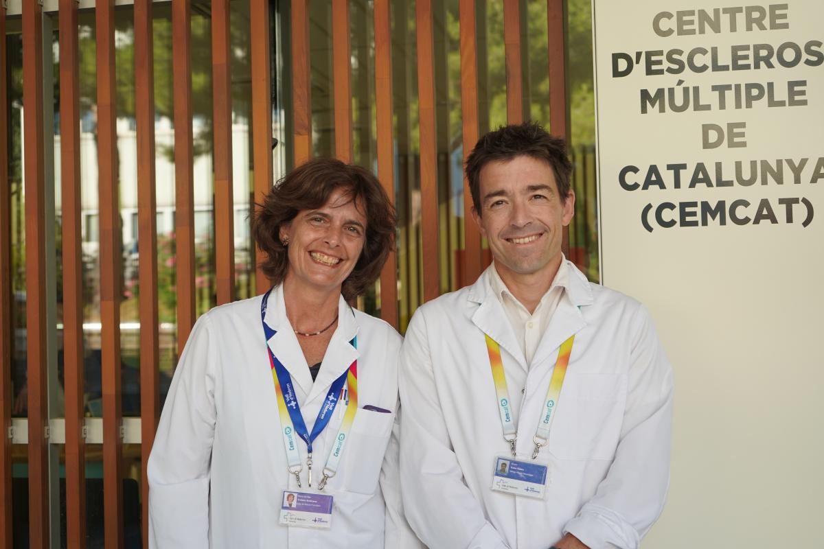 Dr Mar Tintoré and Dr Álvaro Cobo Calvo