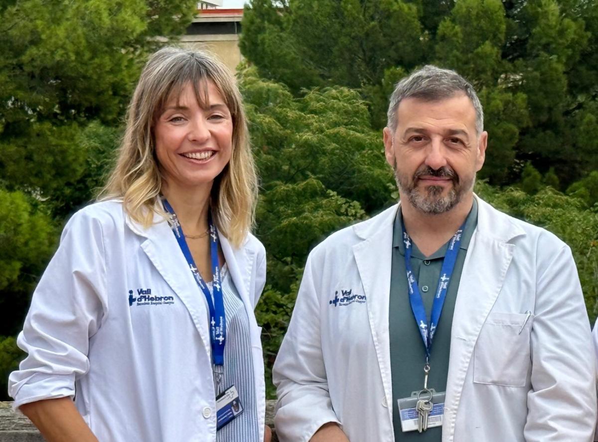 Dr. Alberto Sandiumenge and Dr. Irene Bello