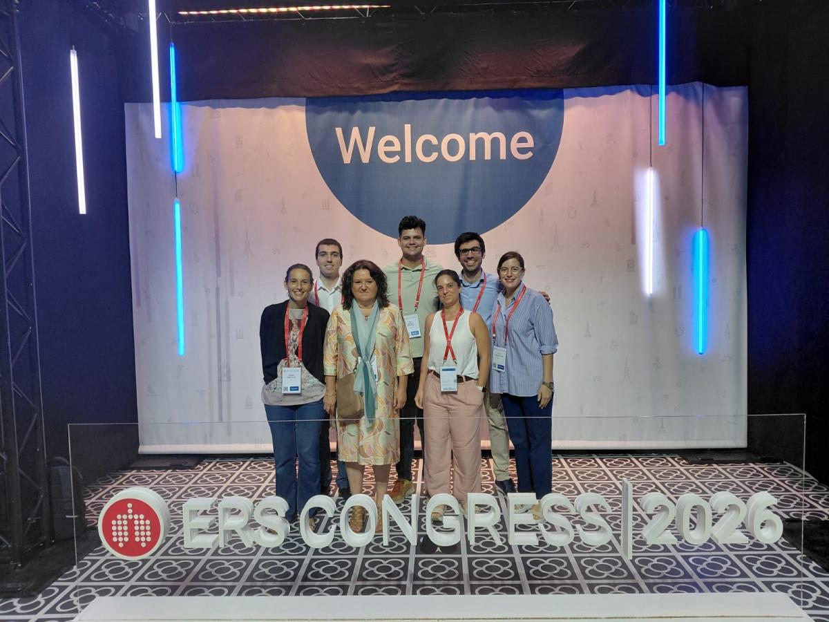 Membres del grup de Pneumologia del VHIR al congrés de la Societat Europea de Respiratori
