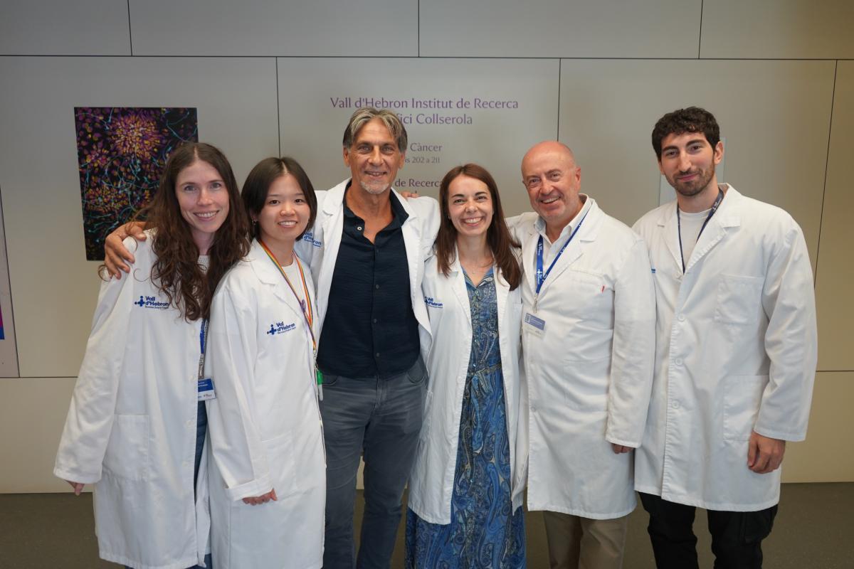 Equip de Vall d'Hebron que ha liderat l'estudi