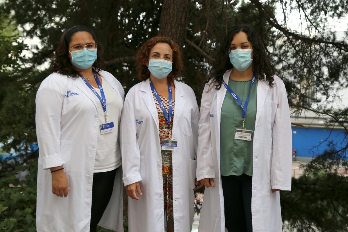 Dra. Alexandra Navarro, Dra. Marta Garrido, Dra. Jéssica Camacho