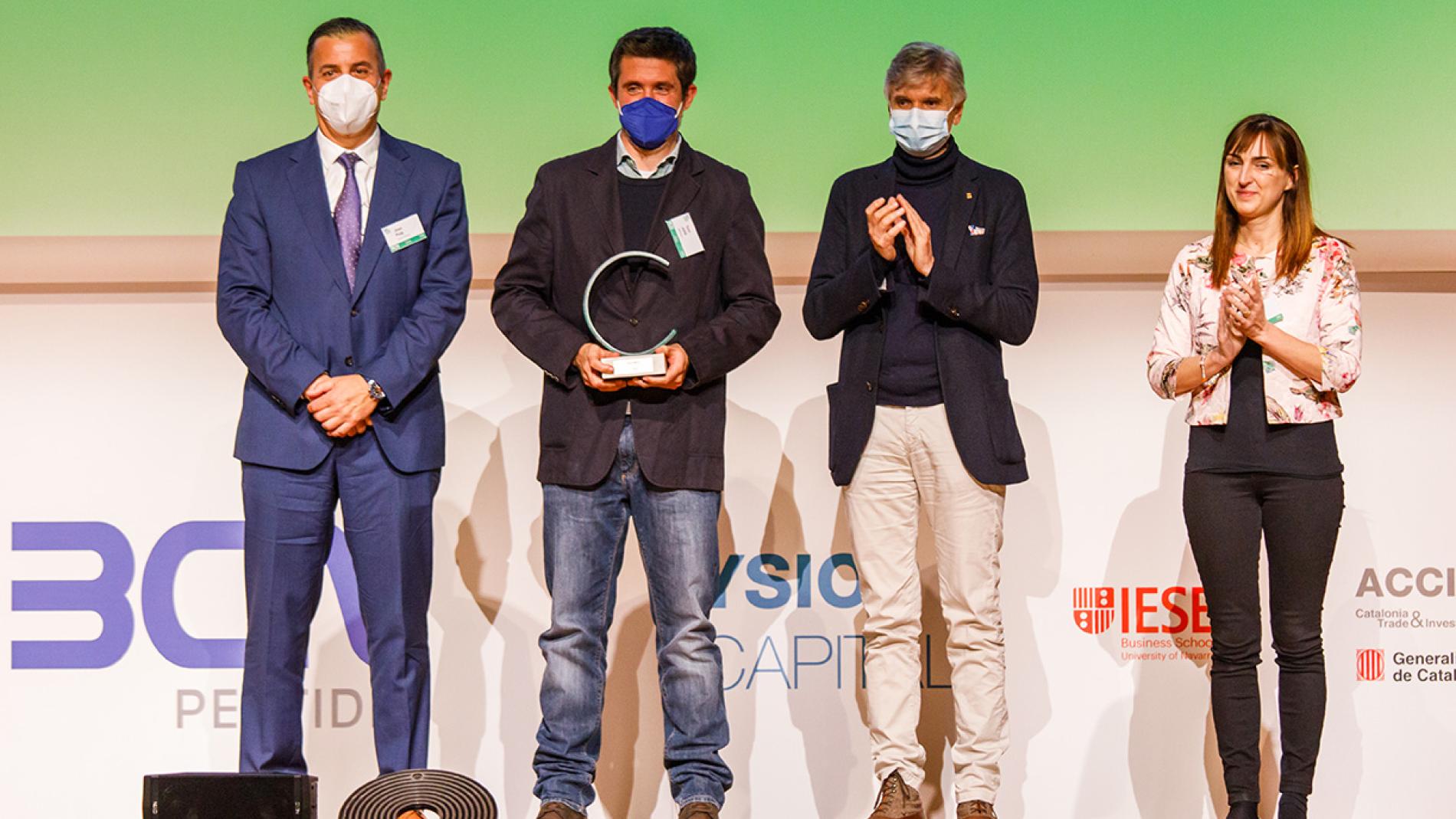 Premi IMIDomics de CataloniaBio & Healthtech i Toni Julià