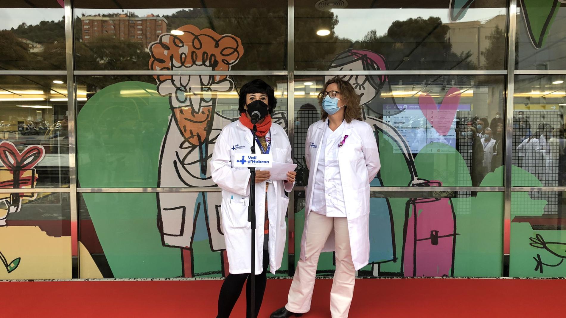 Rosa Ramos i Consuelo Álvarez