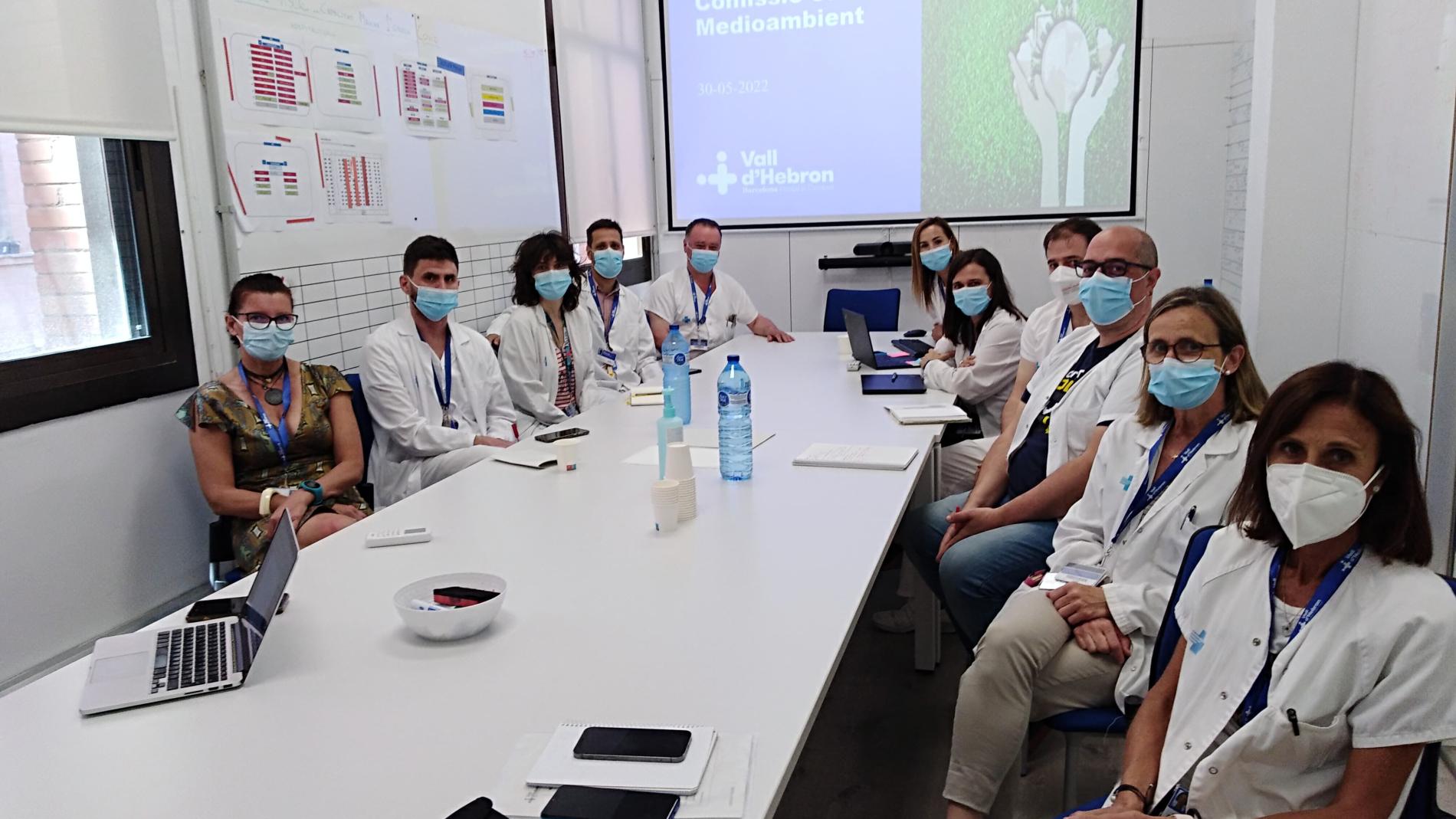 comissio salut i medi ambient vall hebron