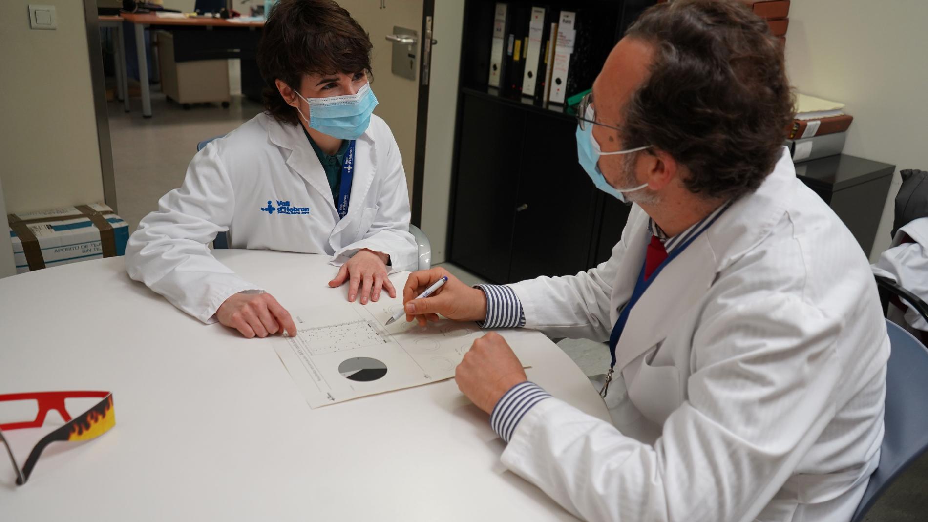 Dra. Aroa Soriano i Dr. Lucas Moreno