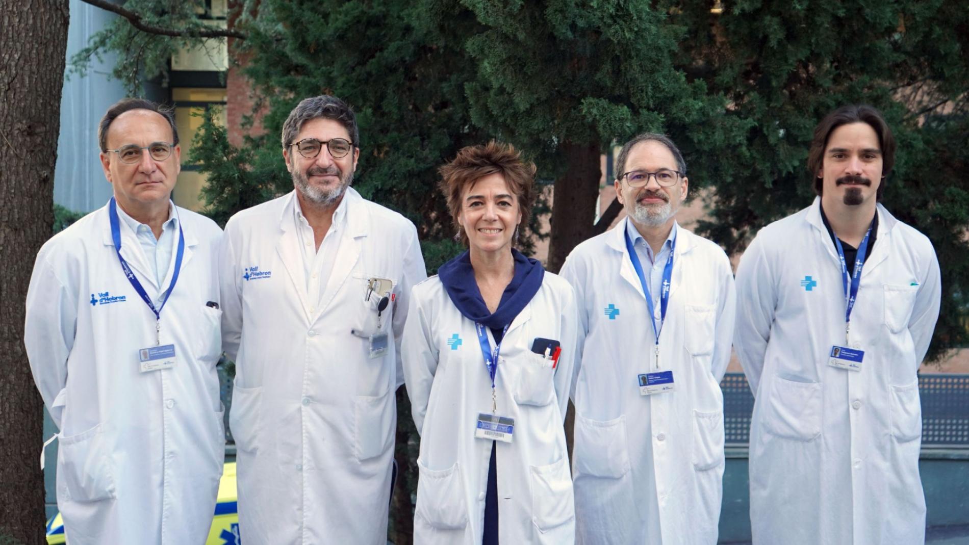 L'equip multidisciplinari que ha elaborat el treball premiat