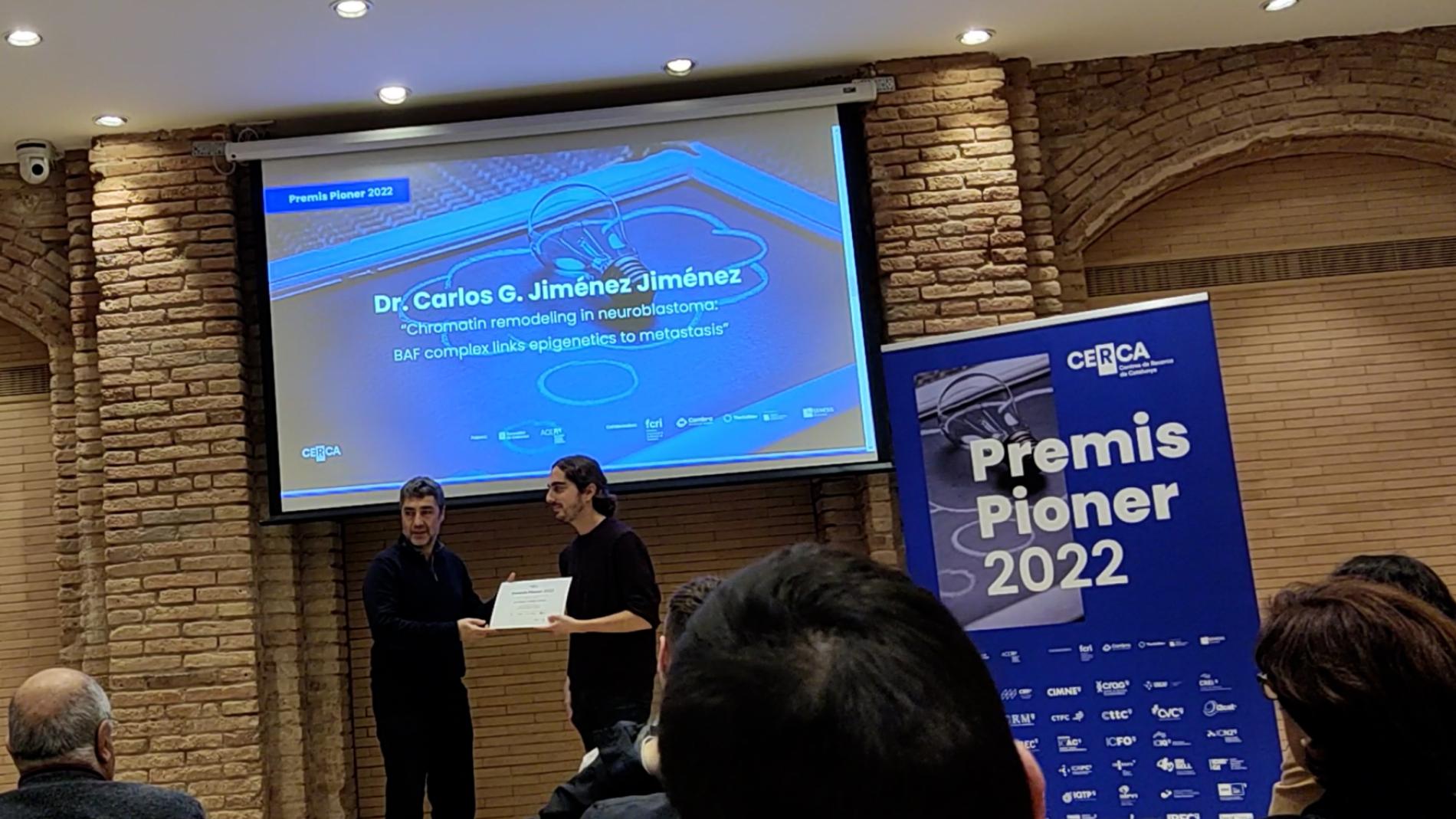 Premi Pioner Dr.Carlos Jiménez