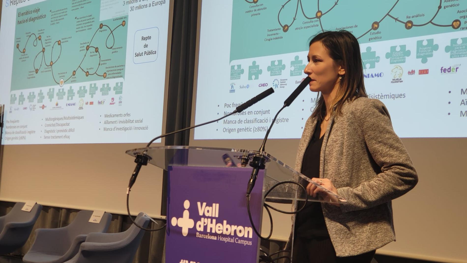 Cristina Mallol, coordinadora del Programa de Malalties Minoritàries.