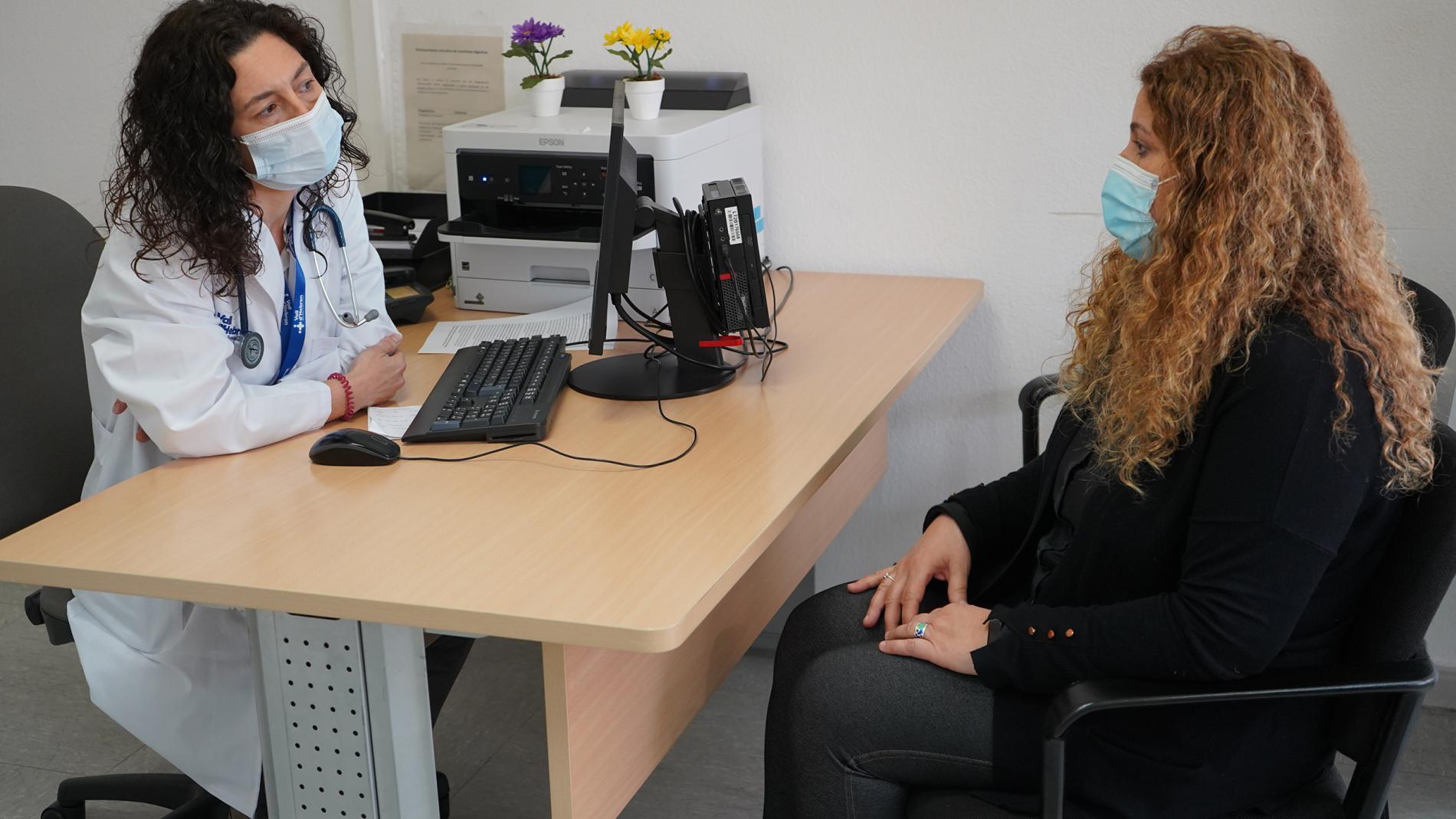 Dra. Beatriz Lobo i pacient