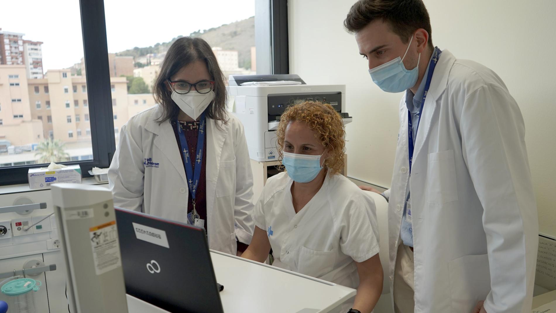 Equipo del proyecto AZerca en Vall d'Hebron