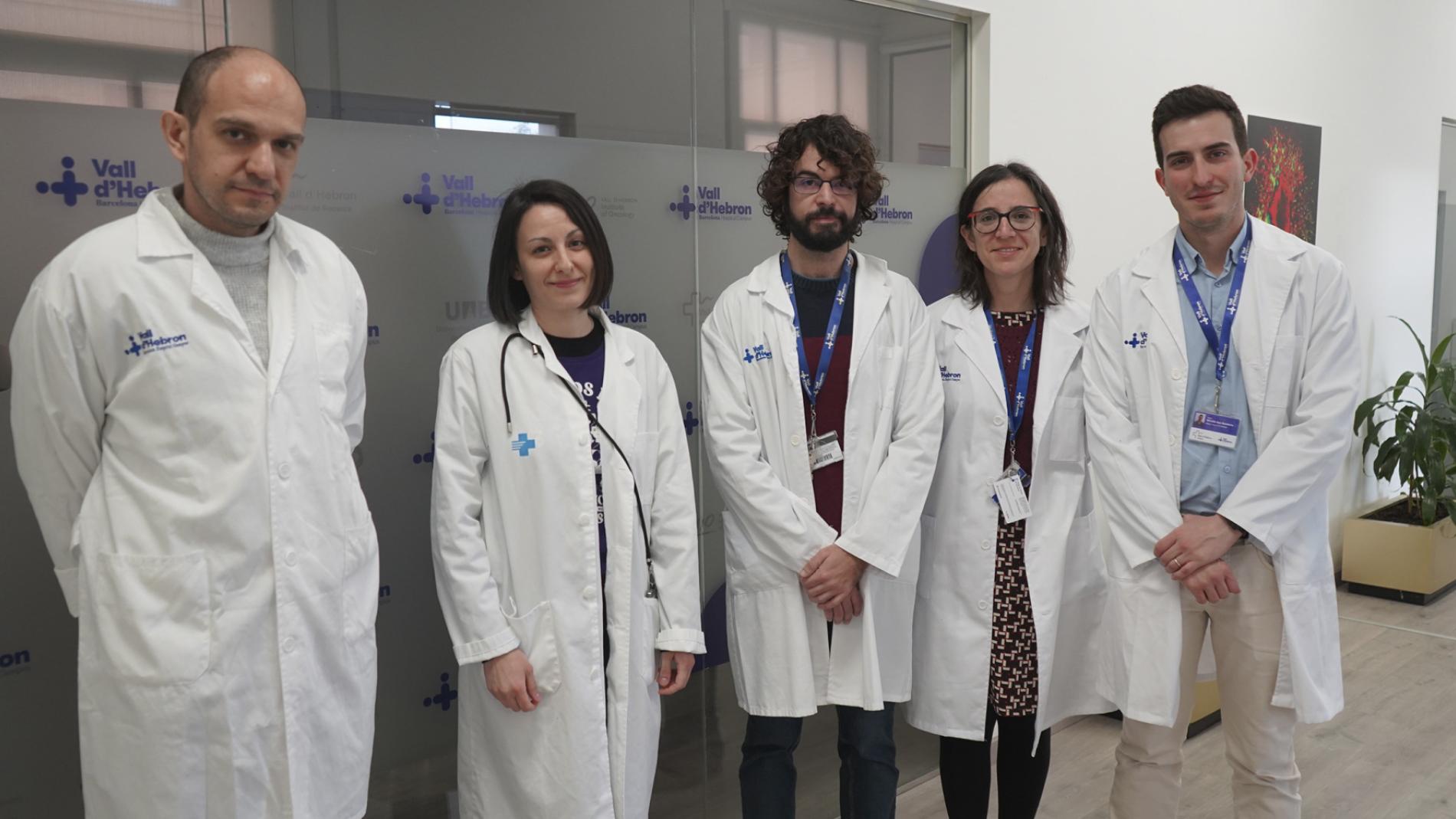 Equipo del proyecto AZerca en Vall d'Hebron