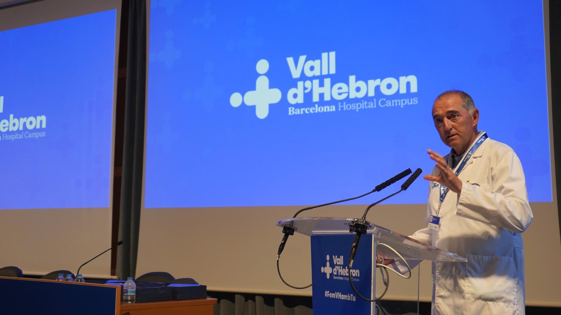 El Dr. Albert Salazar, gerent de Vall d'Hebron.