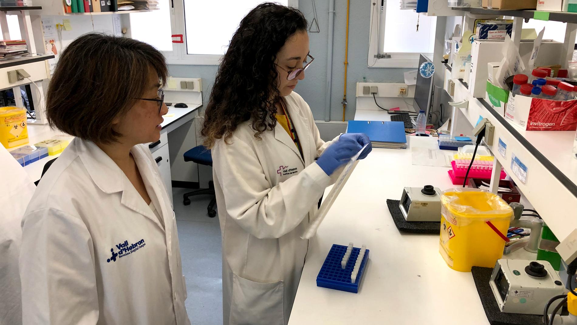 Laboratori del grup de Recerca en Microbioma del VHIR