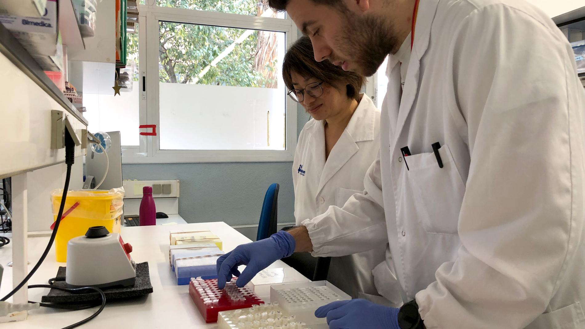 Laboratori del grup de Recerca en Microbioma del VHIR