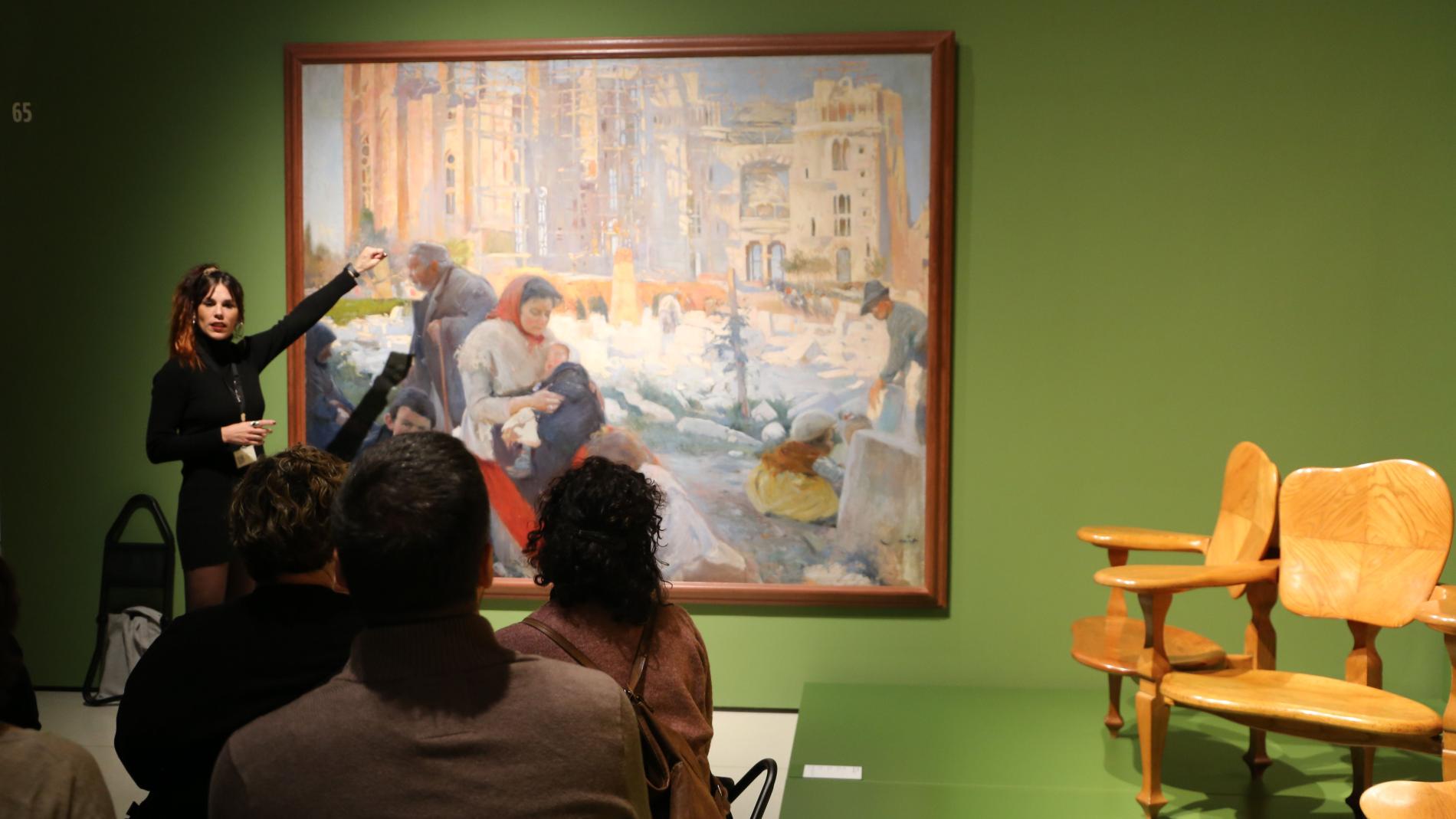 Vall d'Hebron i MNAC exploren potencial de l'art en pacients adolescents