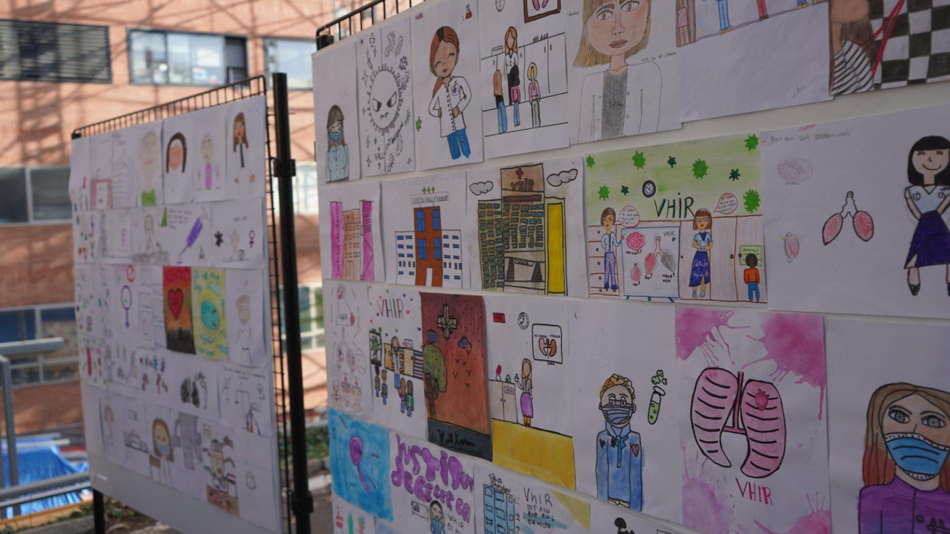 Una representació dels dibuixos del concurs