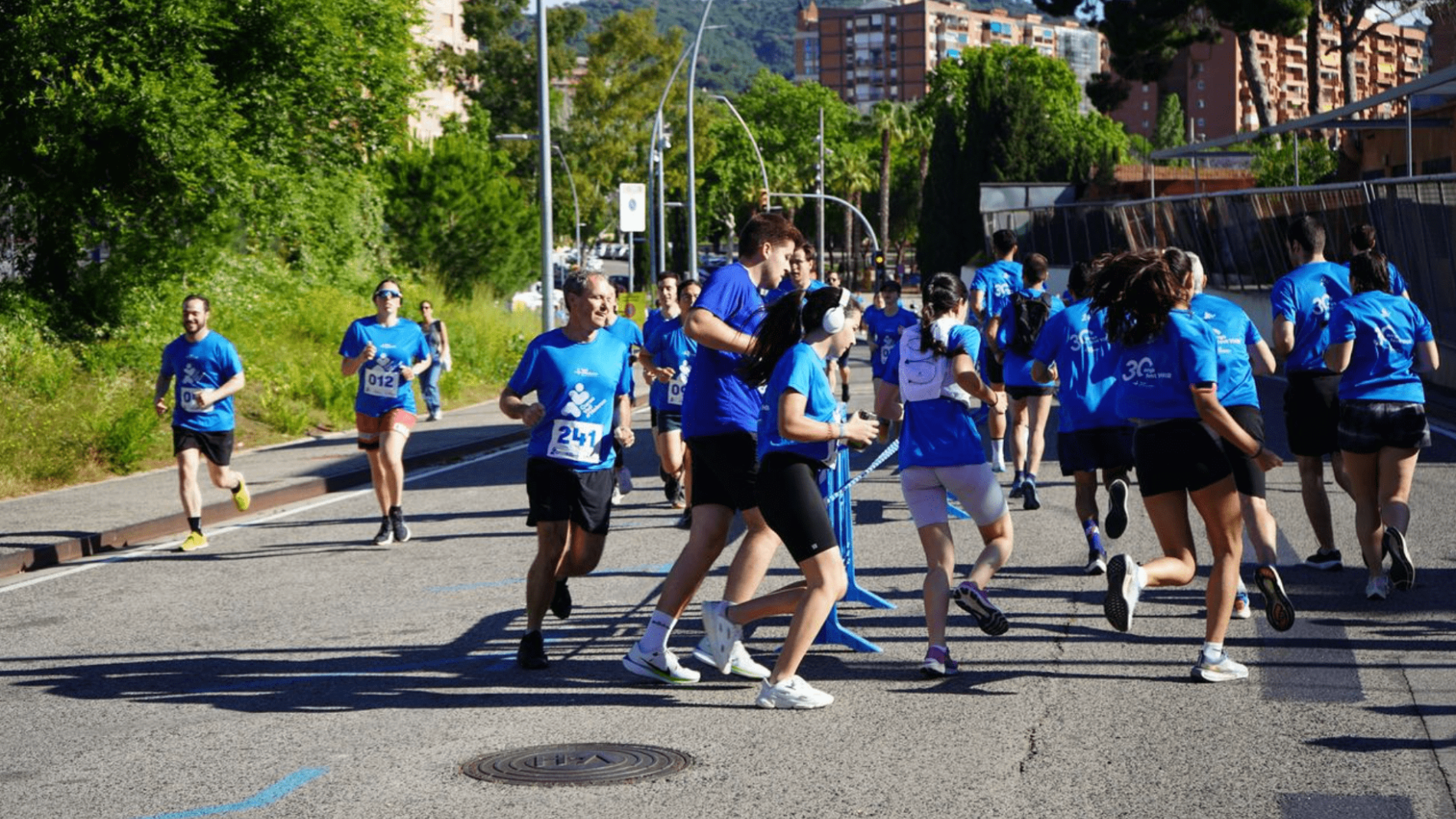 1a cursa Vall d'Hebron corrent