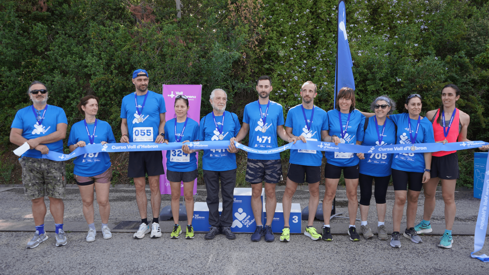 1a cursa Vall d'Hebron guanyadors