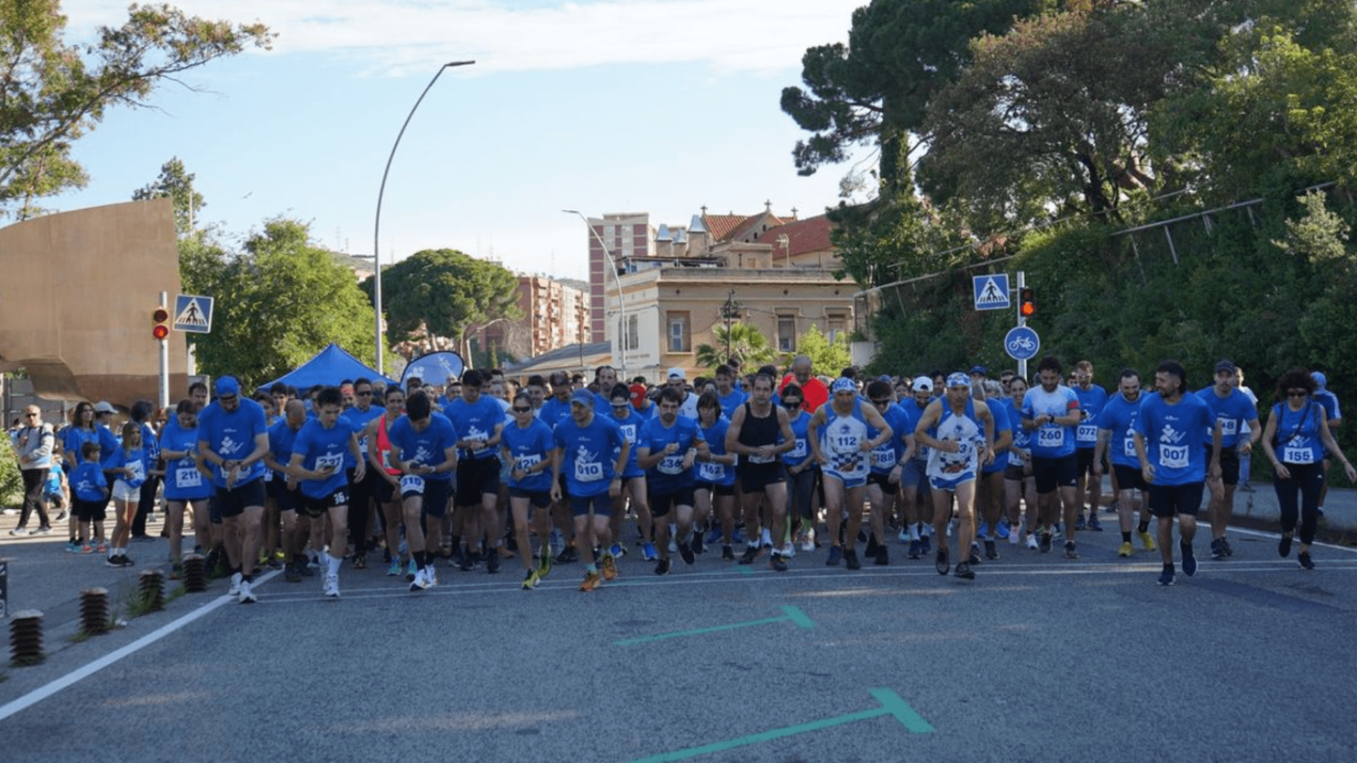 1a cursa Vall d'Hebron sortida