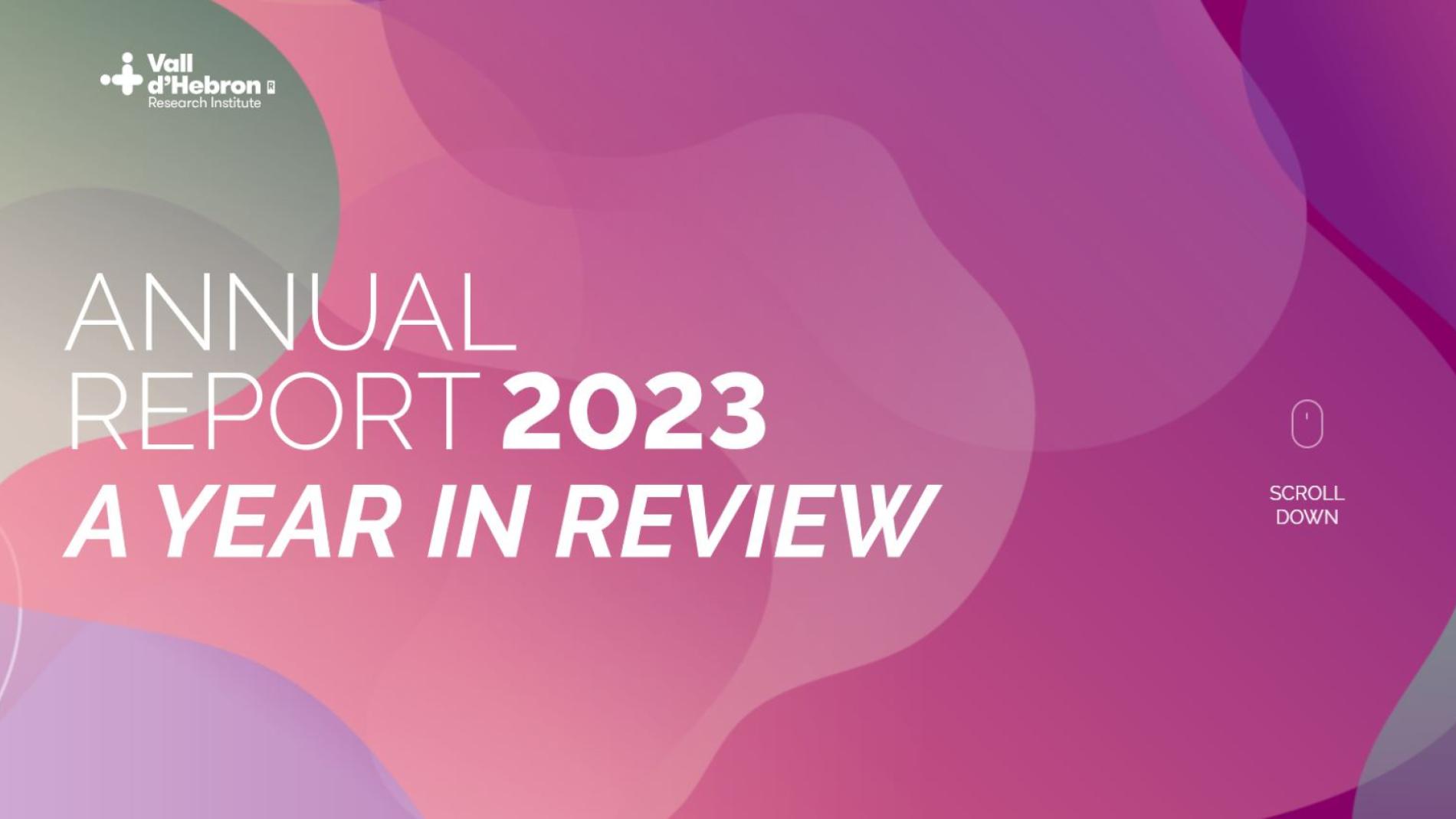 Memòria Anual del VHIR 2023