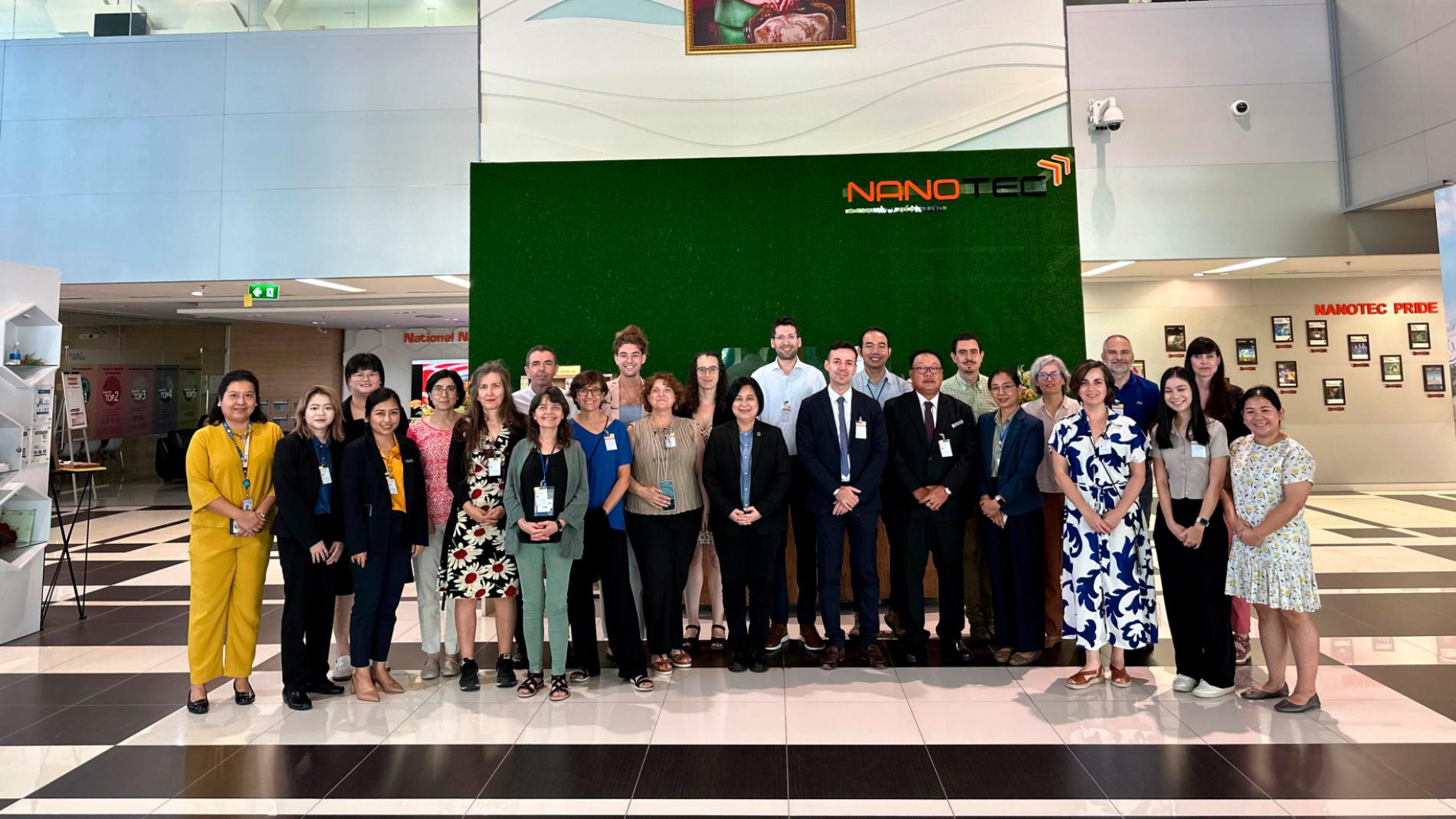 Dra. Eva Baldrich a Nanotec a Tailàndia