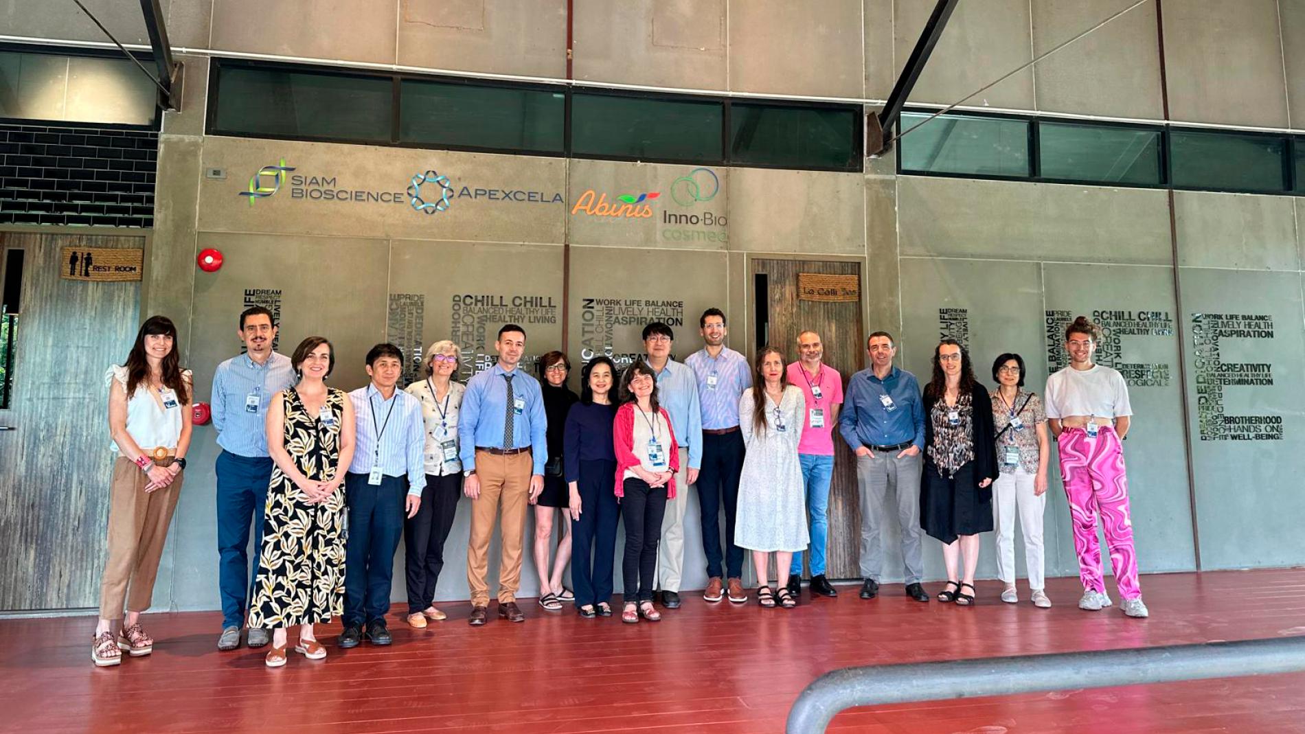 Dra. Eva Baldrich a Siam Bioscience a Tailàndia