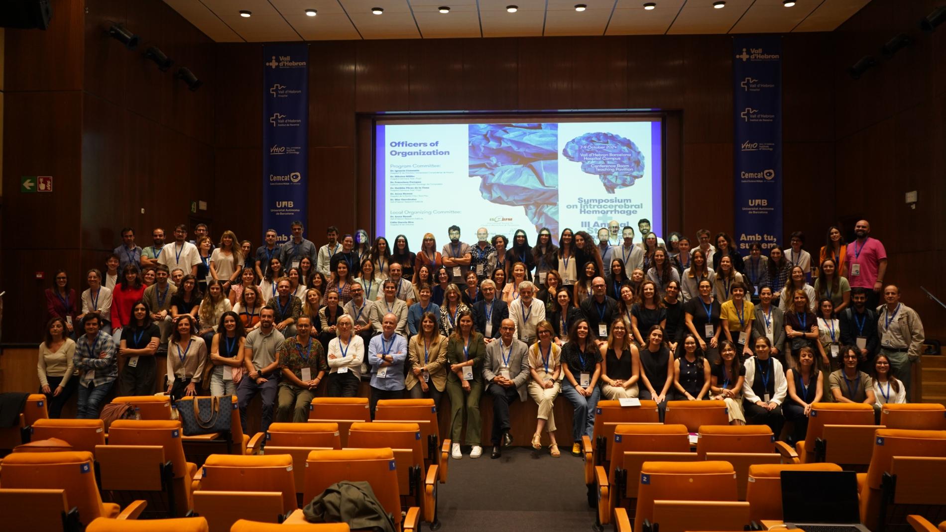 Assistents al simposi d'hemorràgia intracerebral