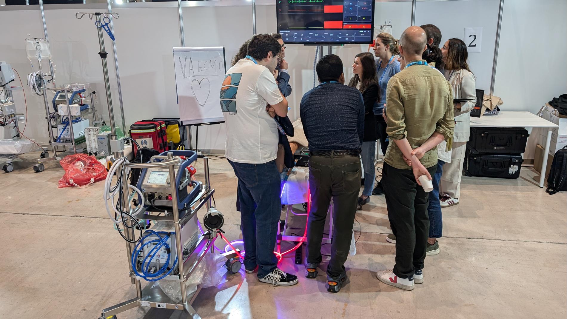 Formació amb Hybrids VITA al congrés de la Societat Europea de Medicina Intensiva