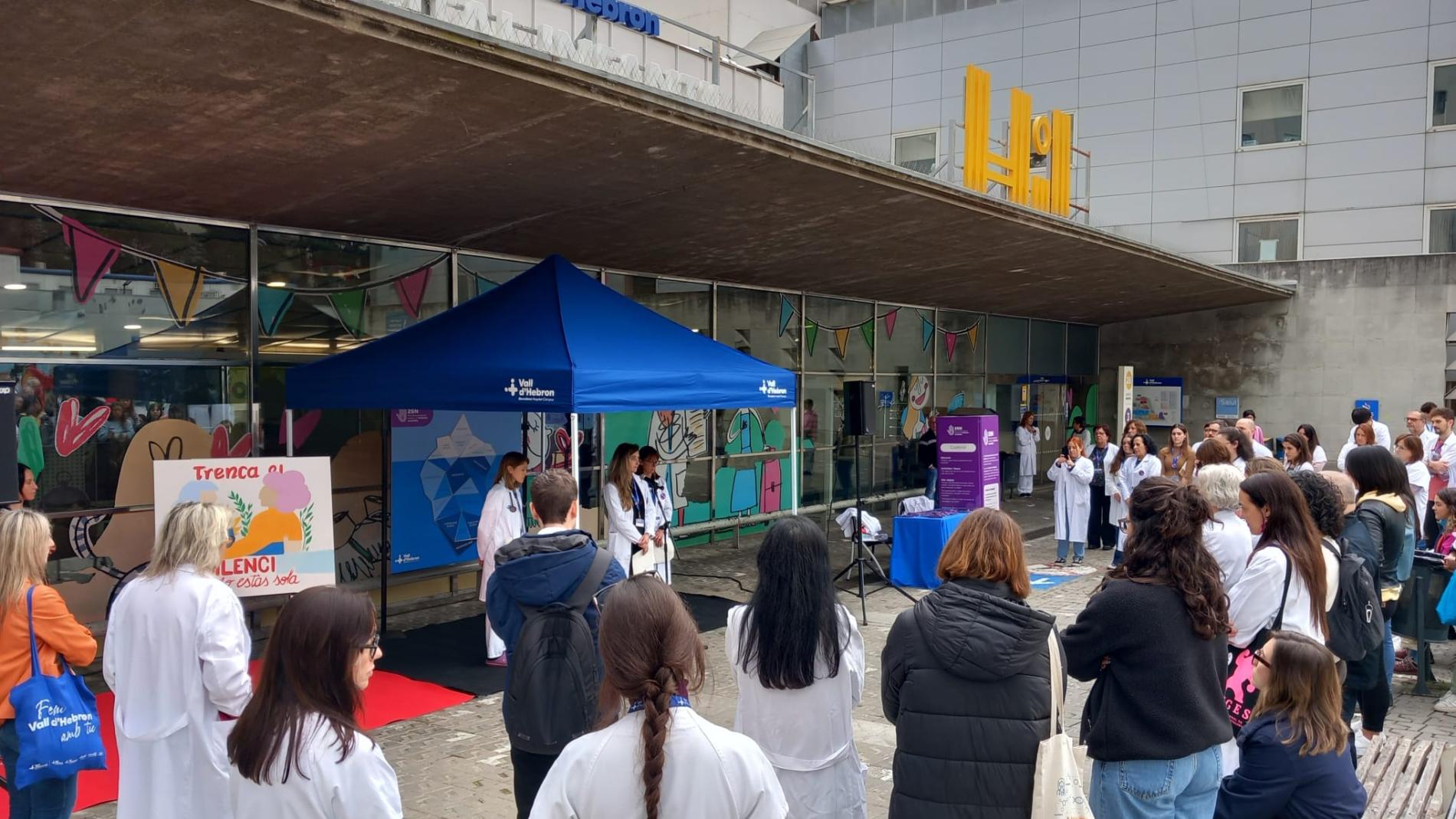 Vall d'Hebron actua contra violència masclista