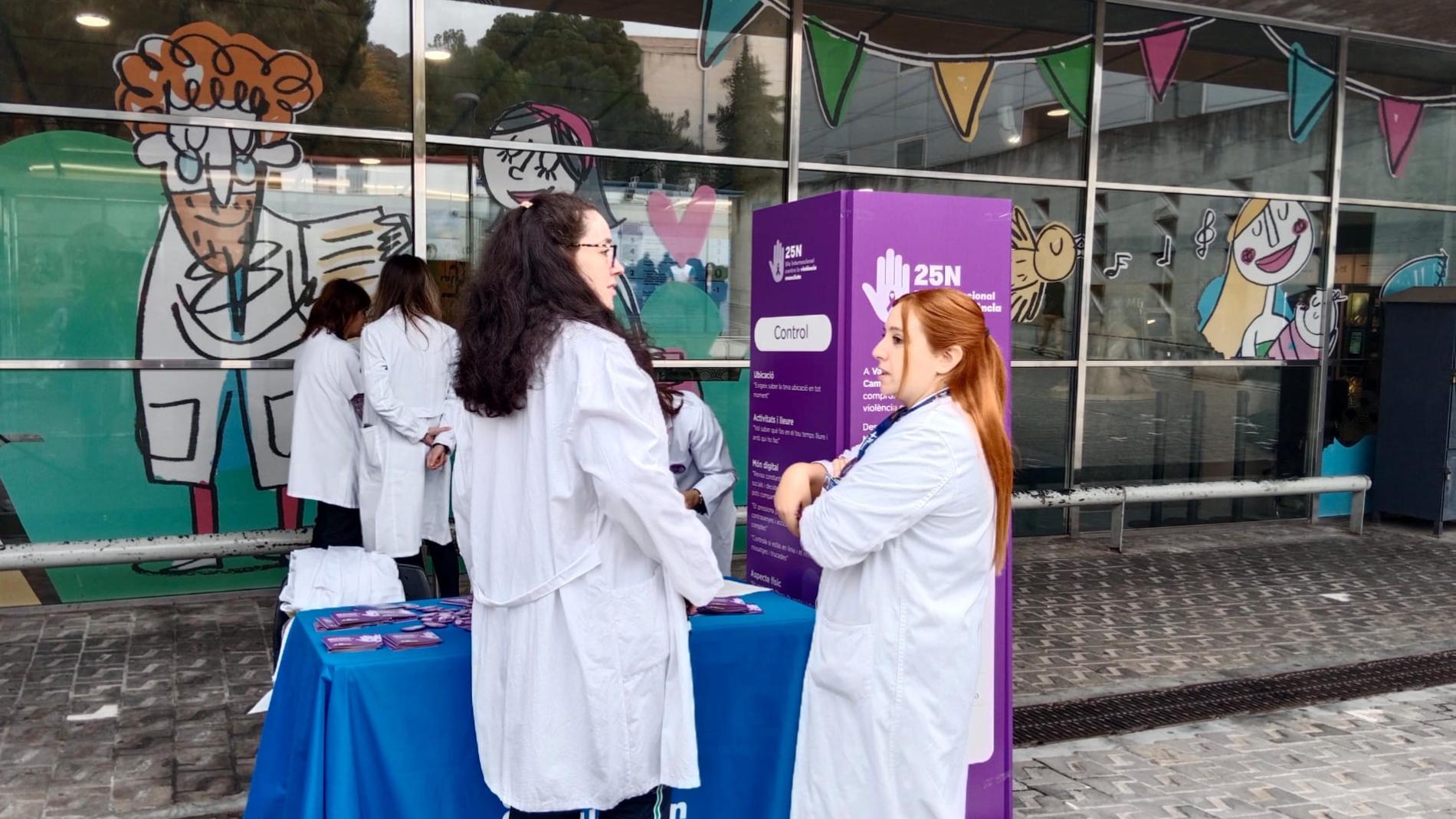 Vall d'Hebron actua contra violència masclista