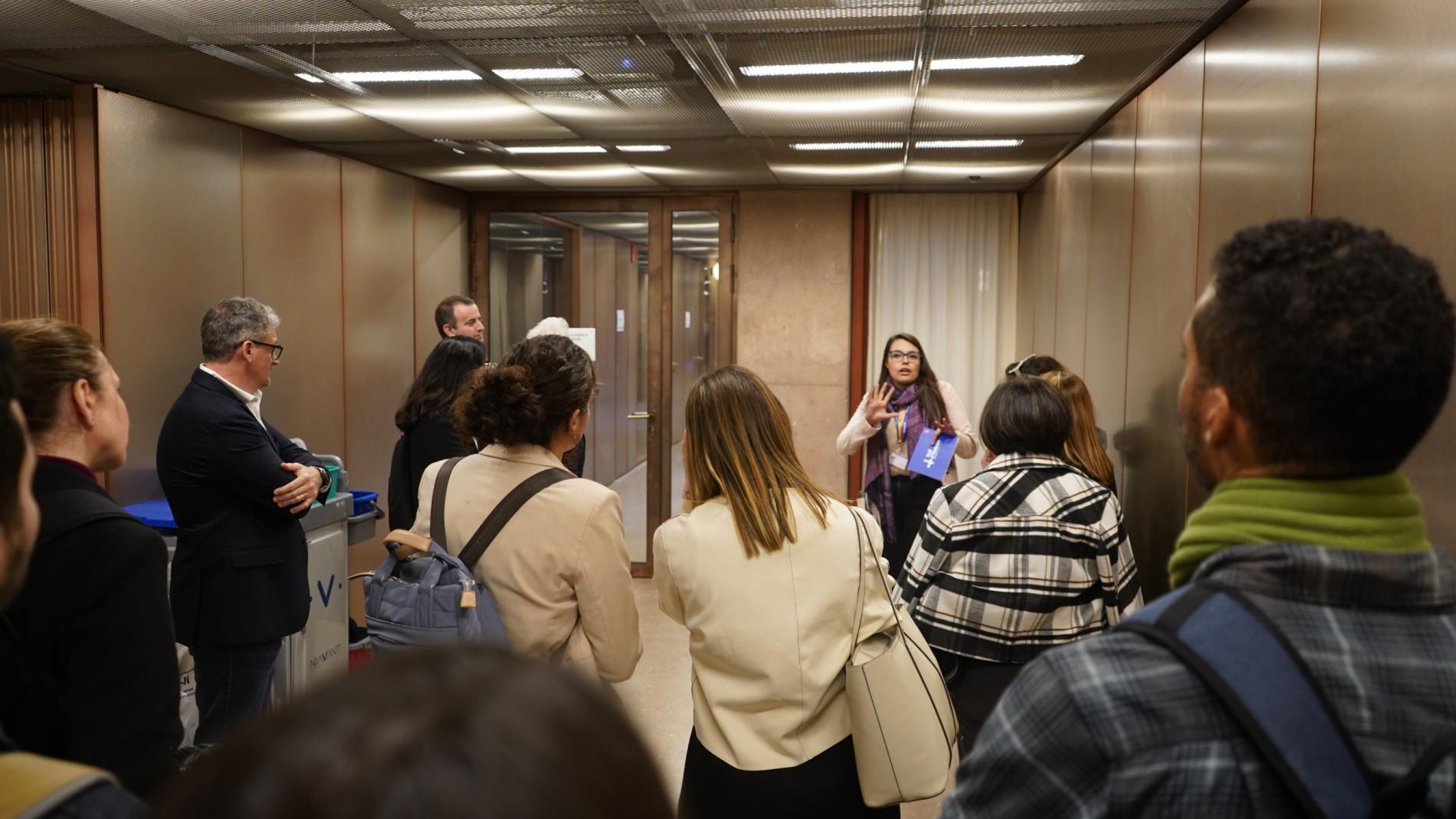 Visita a l'Edifici Central del VHIR