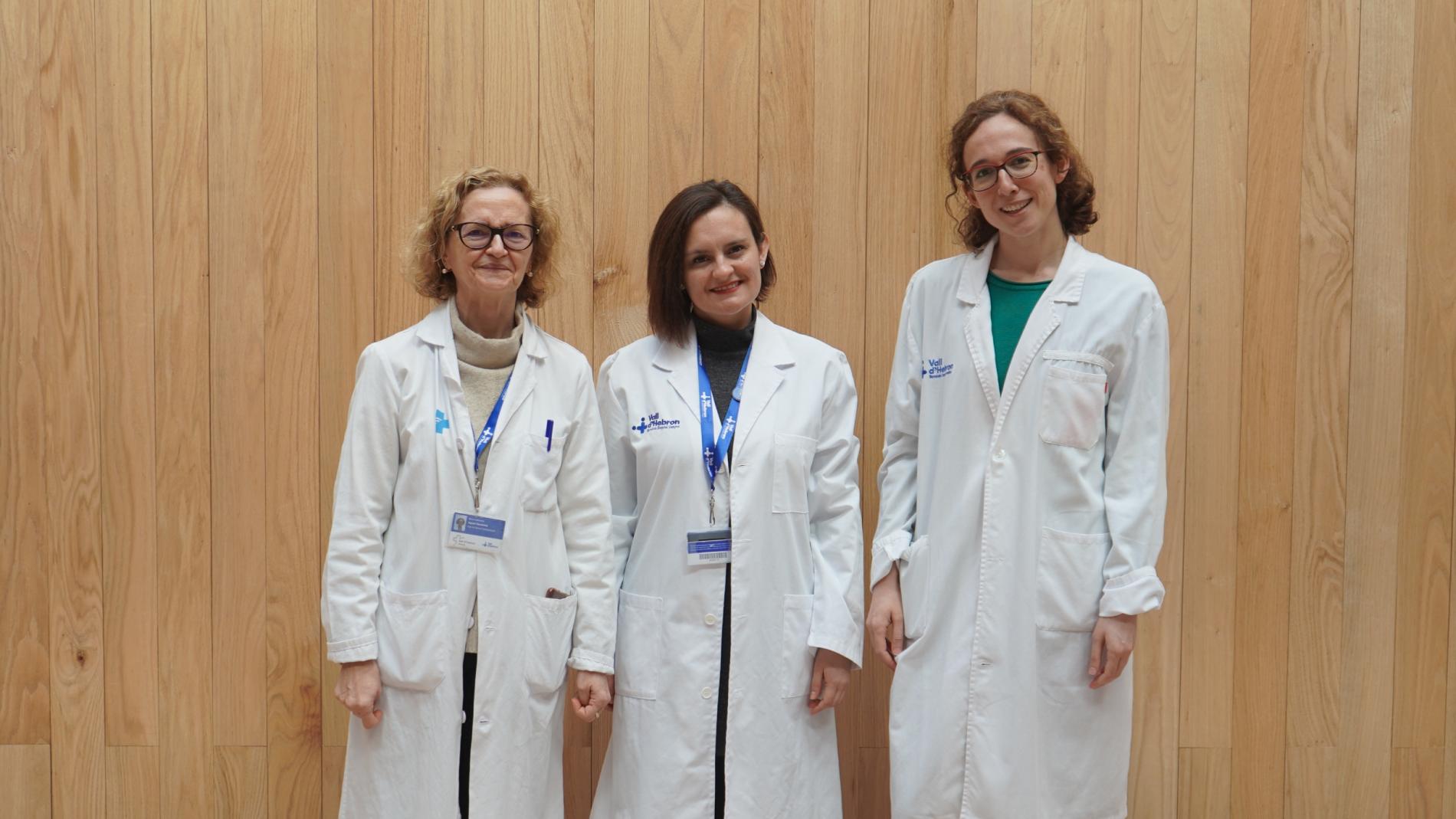 La Dra. Antònia Agustí, la Dra. Lina Camacho-Arteaga i la Dra. Gloria Iacoboni