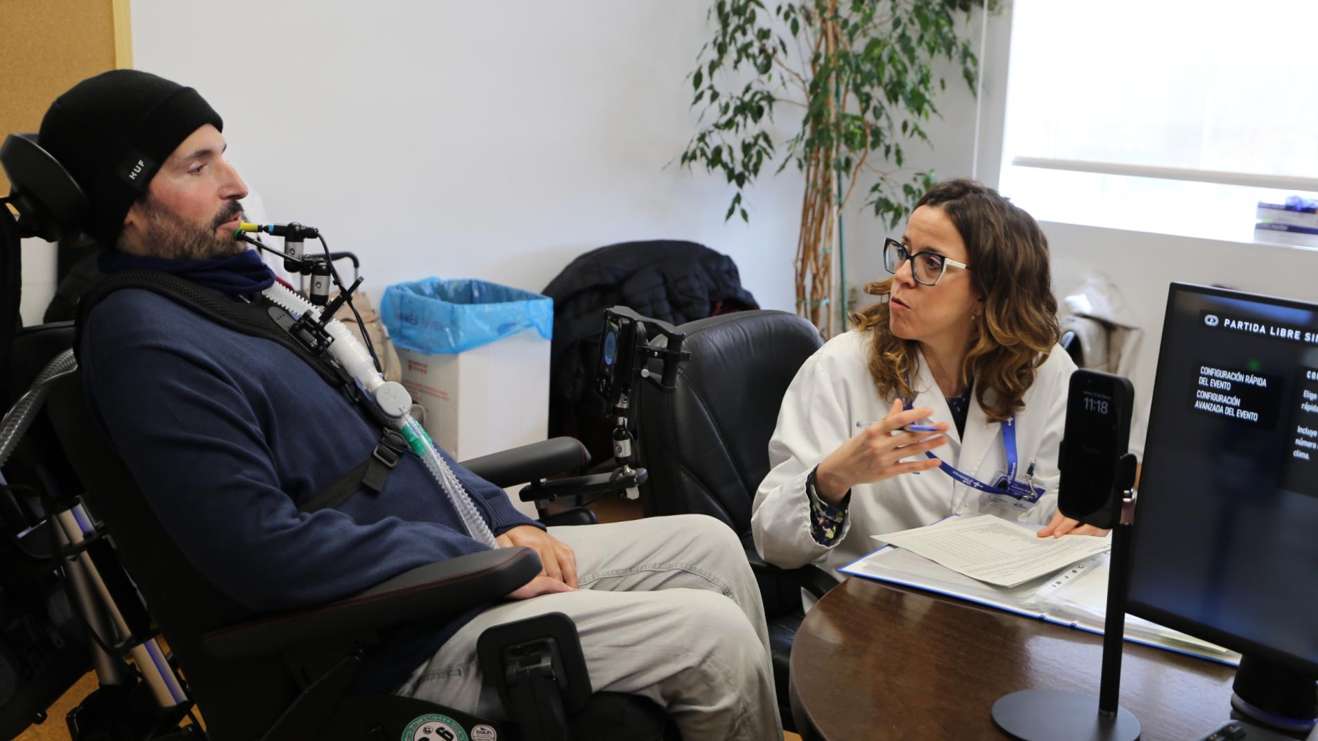 Armando amb la Dra. Lluïsa Montesinos