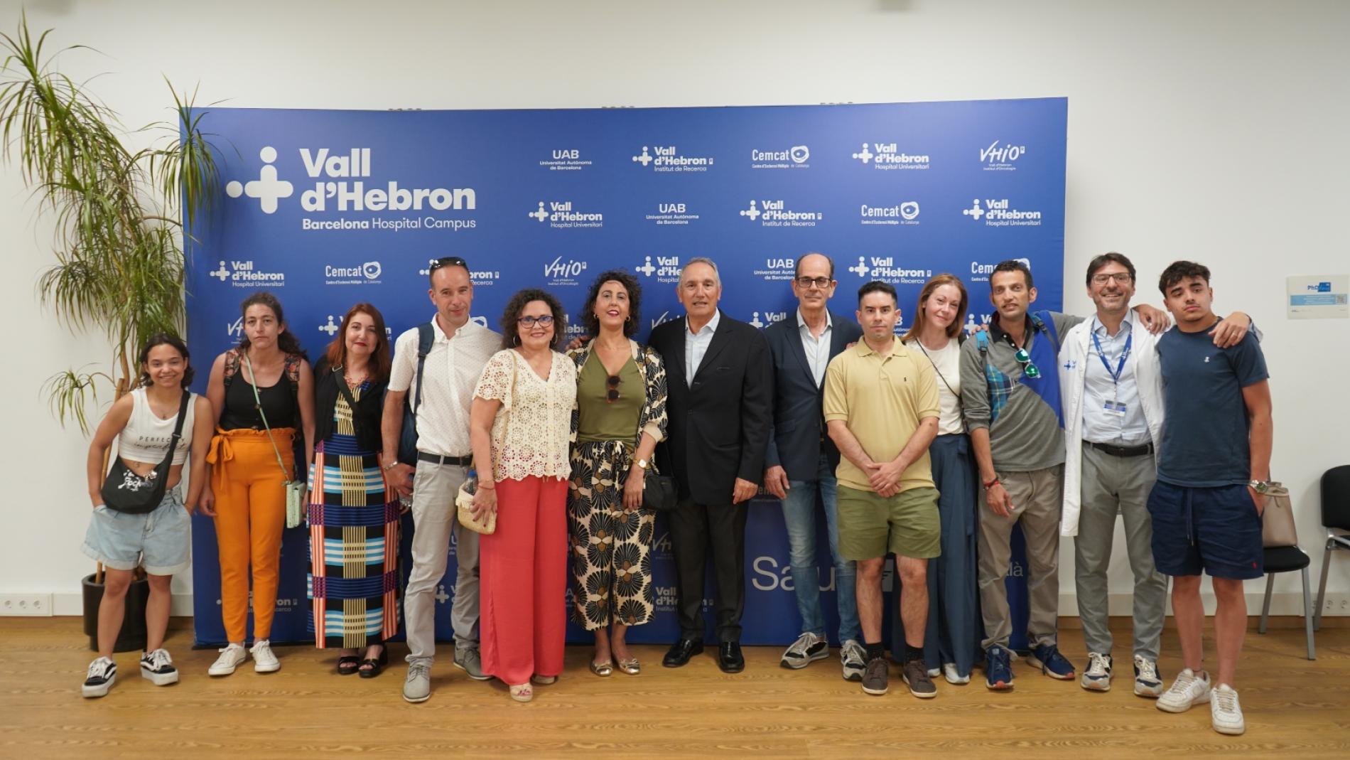 Foto família trasplantats