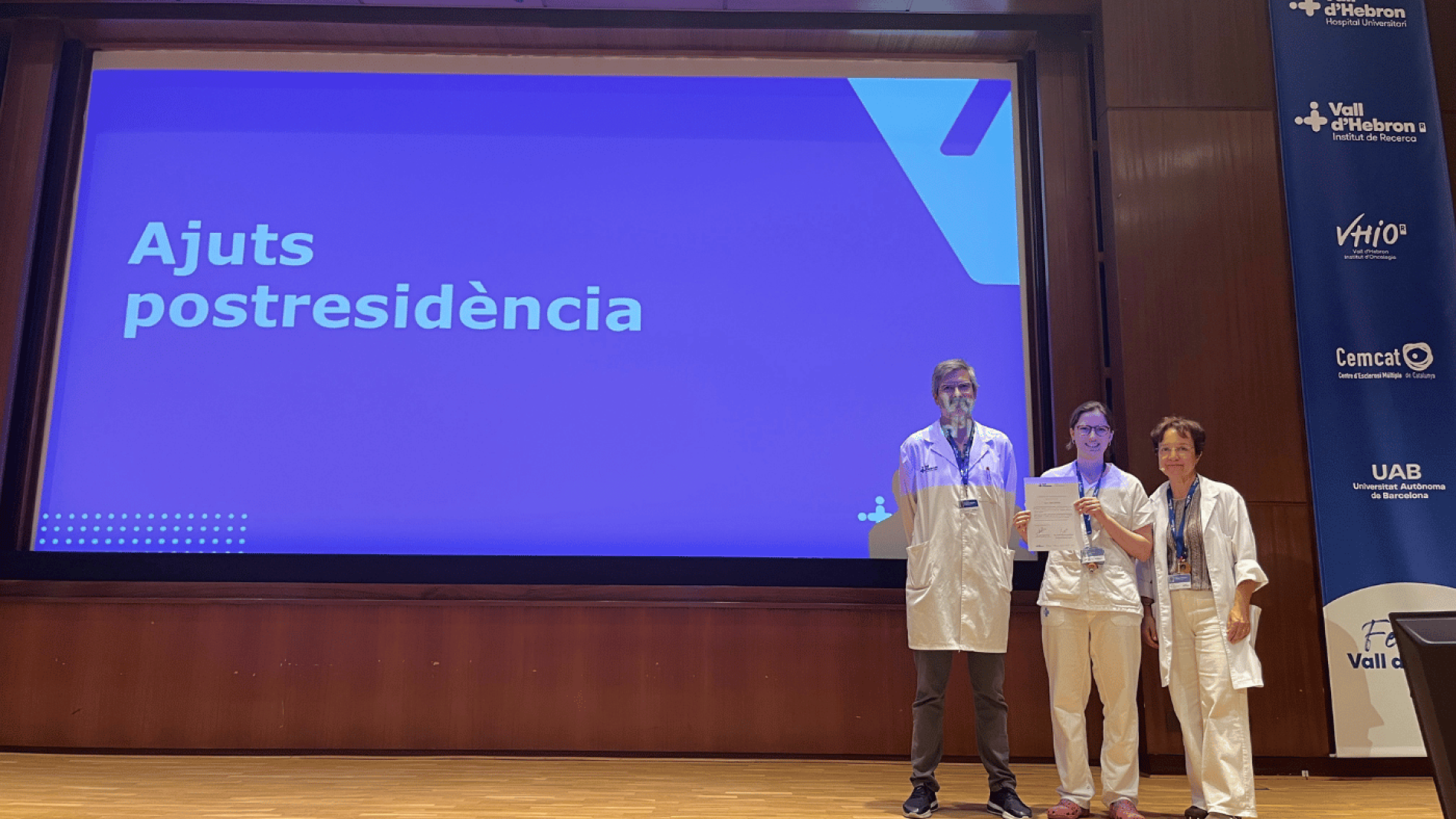 Beca VHIR postresidència