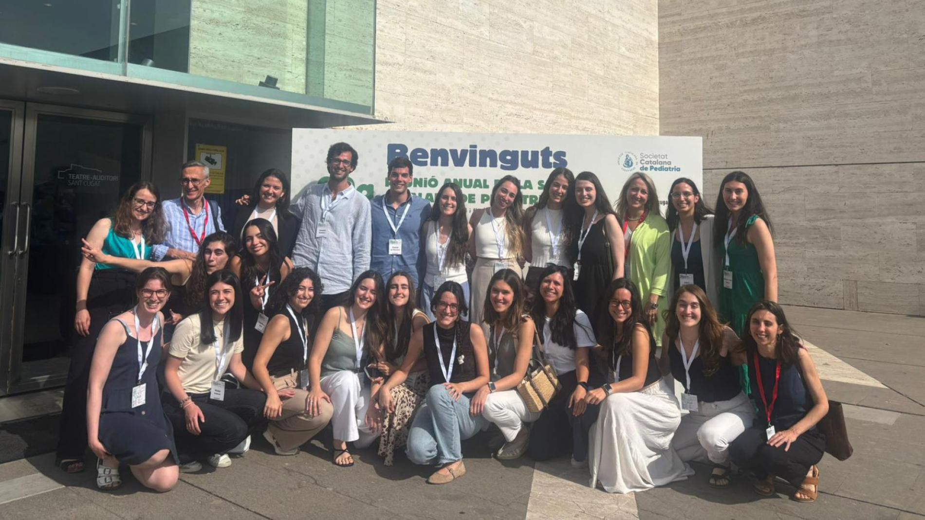 Grup de Vall d'Hebron a la Reunió Anual de la Societat Catalana de Pediatria